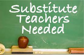 Substitute teacher information
